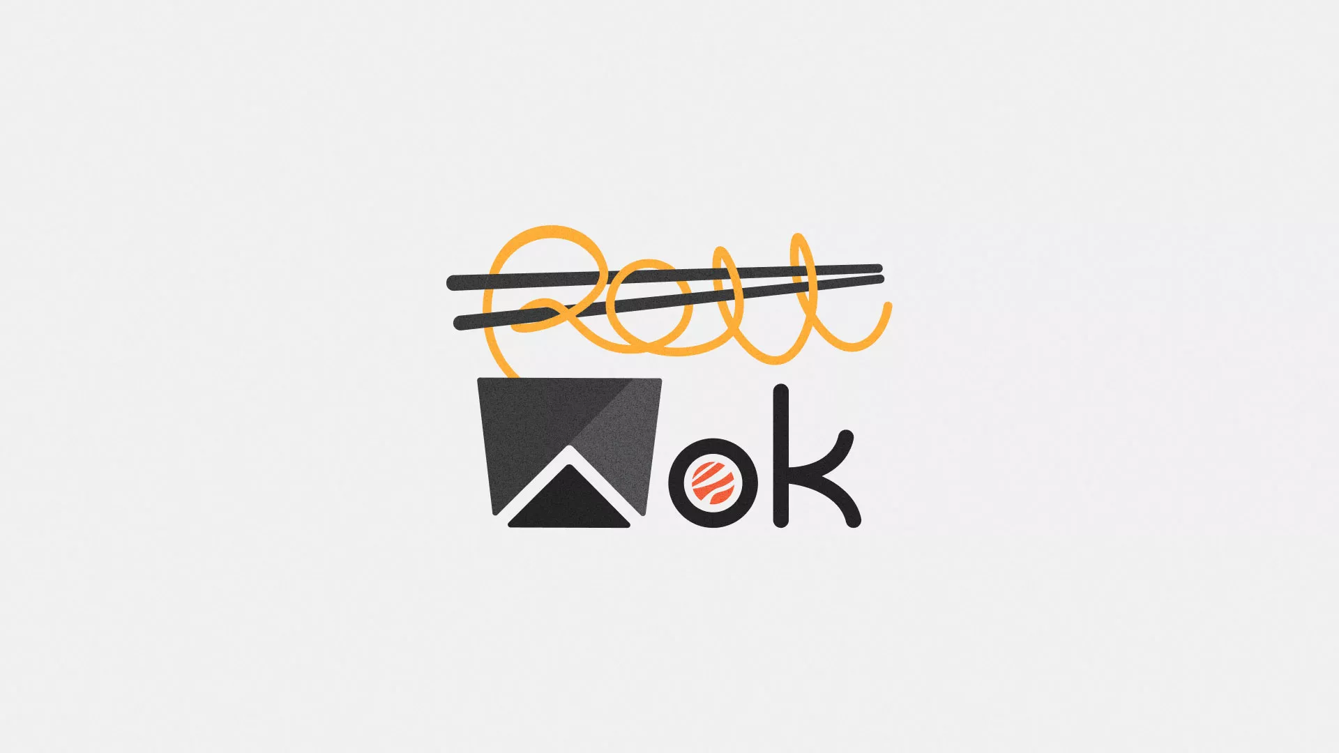 Разработка логотипа в Печорах для суши-бара «Roll Wok Club» Разработка логотипа в Печорах для суши-бара «Roll Wok Club»